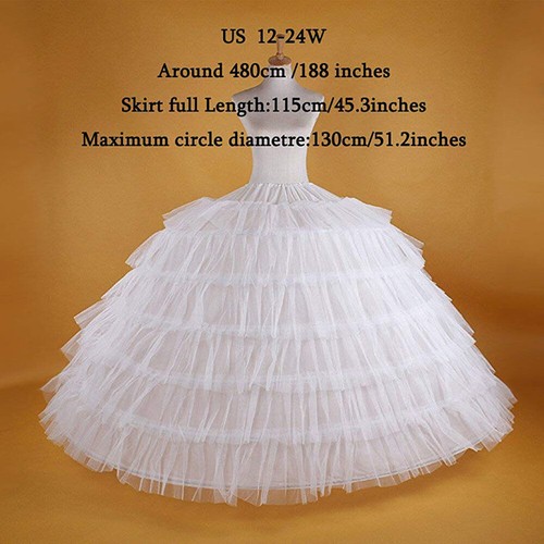 White petticoat for wedding - white-petticoat,