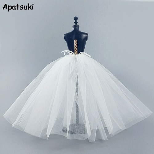 White petticoat for 1 - white, 1/6