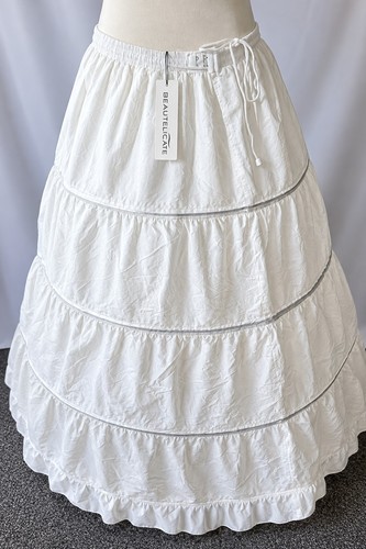White bridal hoop petticoat - white,