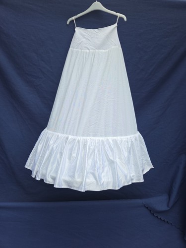Vintage white formal - formal, hooped