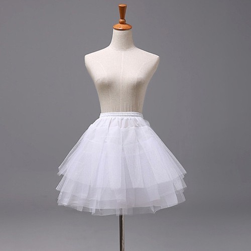New girls white petticoat - new,
