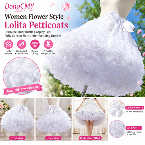 Women lolita petticoat tutu - women's,