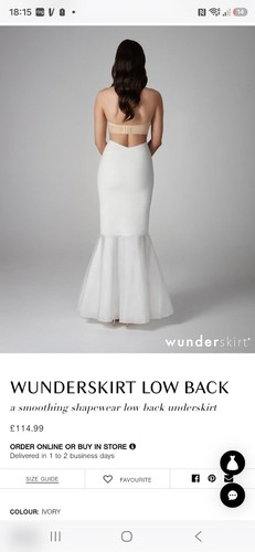 Underskirt lowback soft - , tulle